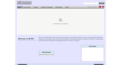 Desktop Screenshot of betra.com.tr
