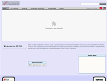 Tablet Screenshot of betra.com.tr